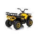 Quad ATV na akumulator dla dzieci Robust 01 Żółty XMX-651